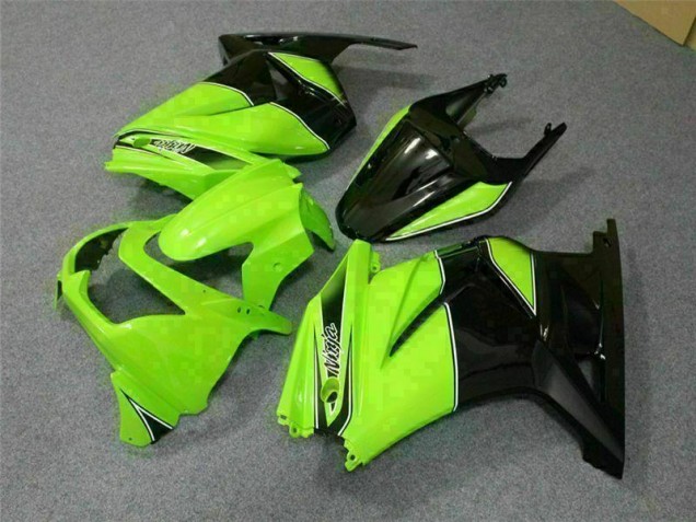 Verde Nero Ninja Carrozzeria & Plastica Kawasaki EX250 2008-2012 Verde Nero Ninja Carrozzeria & Plastica Kawasaki EX250 2008-2012