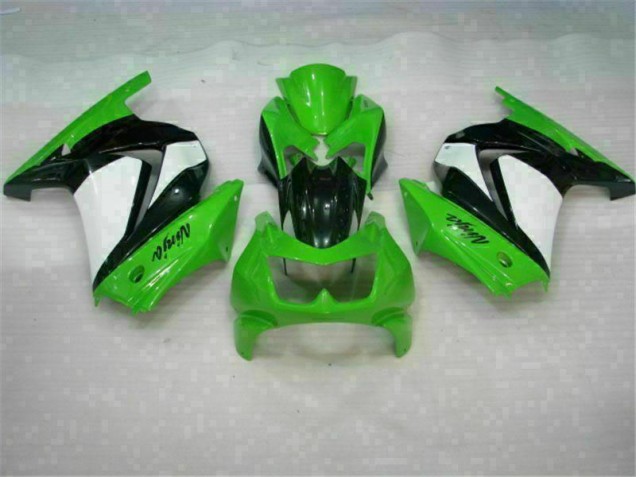 Verde Nero Ninja Kits Carenatura Completa Kawasaki EX250 2008-2012 Verde Nero Ninja Kits Carenatura Completa Kawasaki EX250 2008-2012