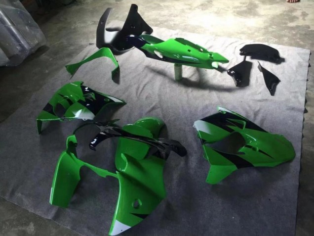 Verde Nero Opaco Inchiostro Blu Carene Kawasaki ZX9R 2000-2001