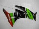 Verde Nero Rosso Carene Kawasaki ZX6R 2009-2012 Verde Nero Rosso Carene Kawasaki ZX6R 2009-2012