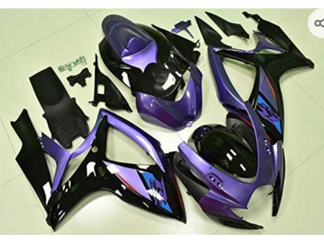 Viola Nero Carene Suzuki GSXR 600 / 750 K6 2006-2007 Viola Nero Carene Suzuki GSXR 600 / 750 K6 2006-2007